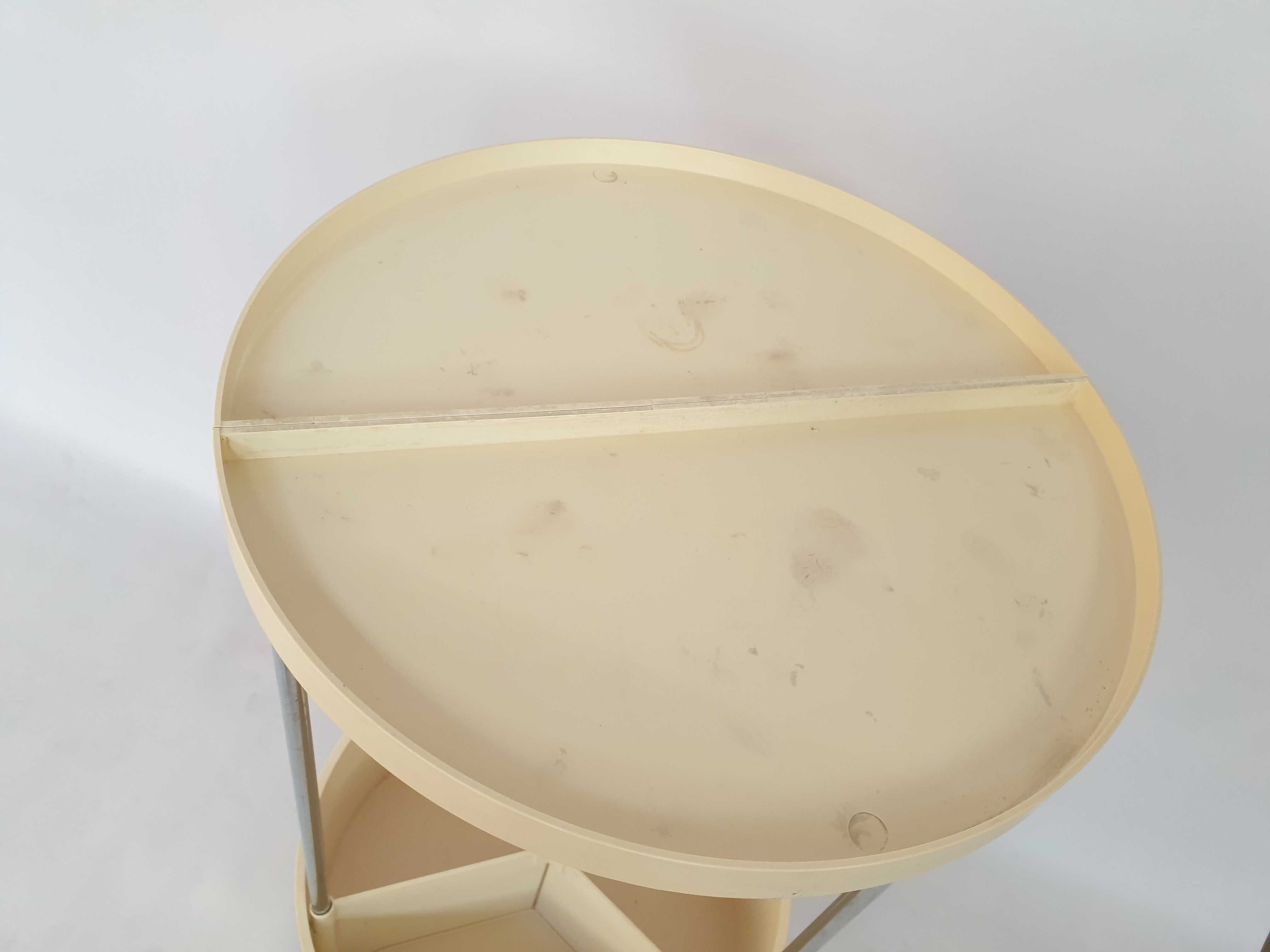 barek na kółkach retro 50 60 lata space age,