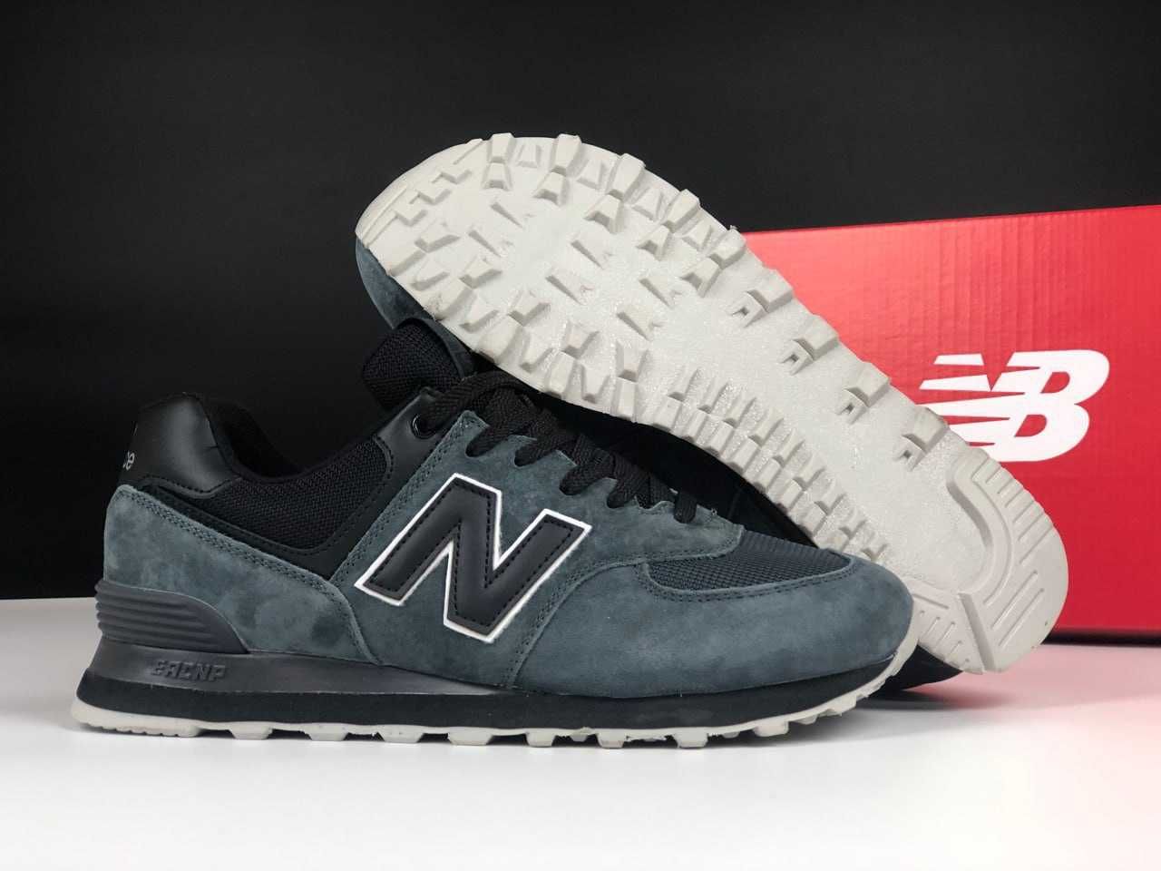 !SALE! New Balance 574 Gray/Black 36 37 38 39 40 41 42 43 44 45 46