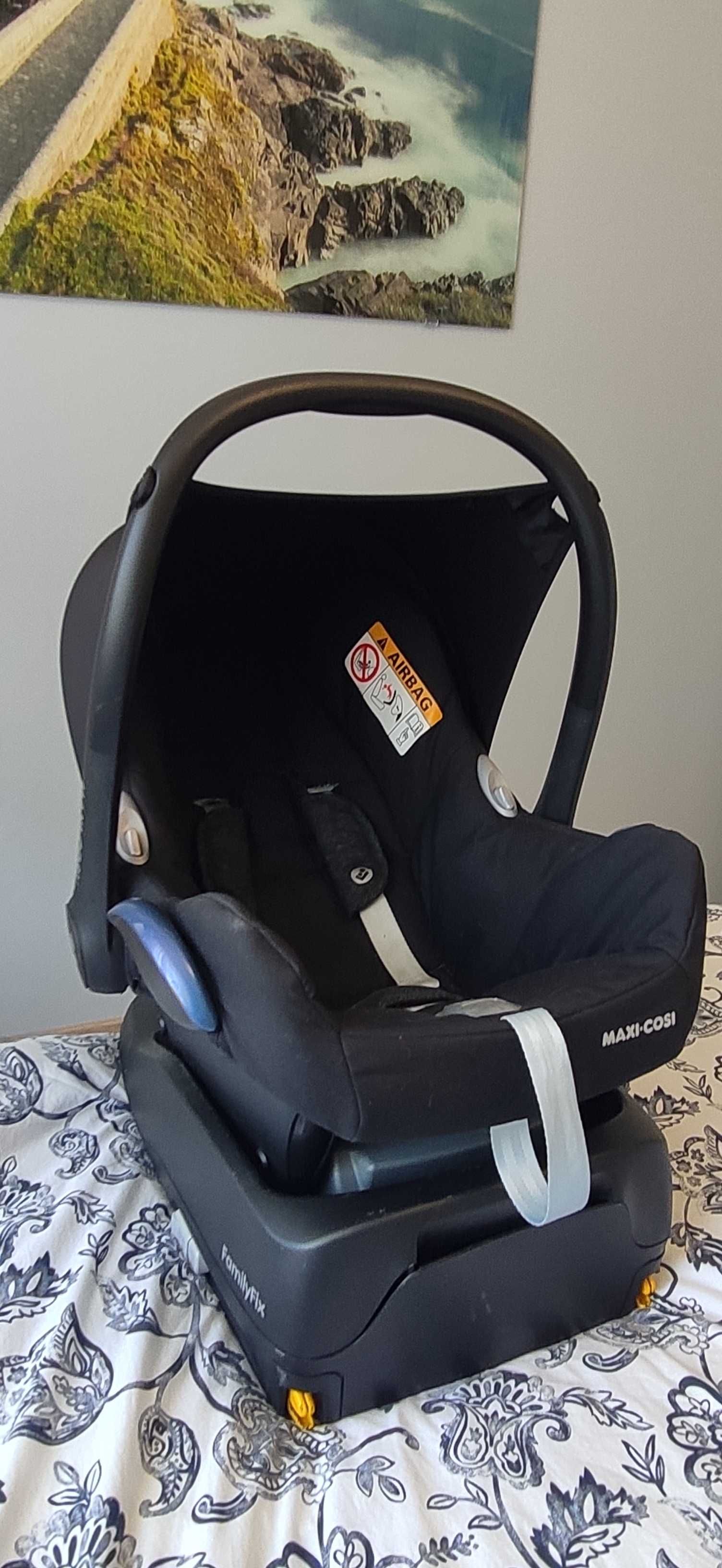 Fotelik maxi Cosi cabrio Fix 0-13 kg plus baza ISOFIX