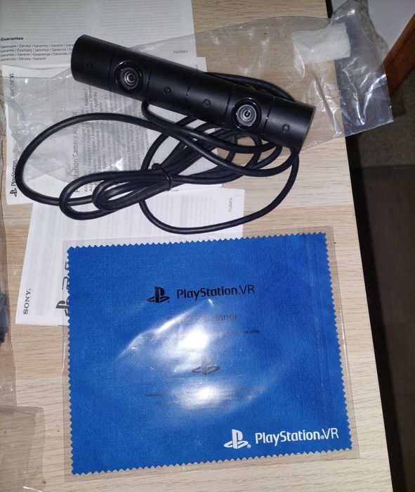 Óculos Vr C/Caixa  + Camera + Acessórios + Jogo de Oferta/ Para Ps4