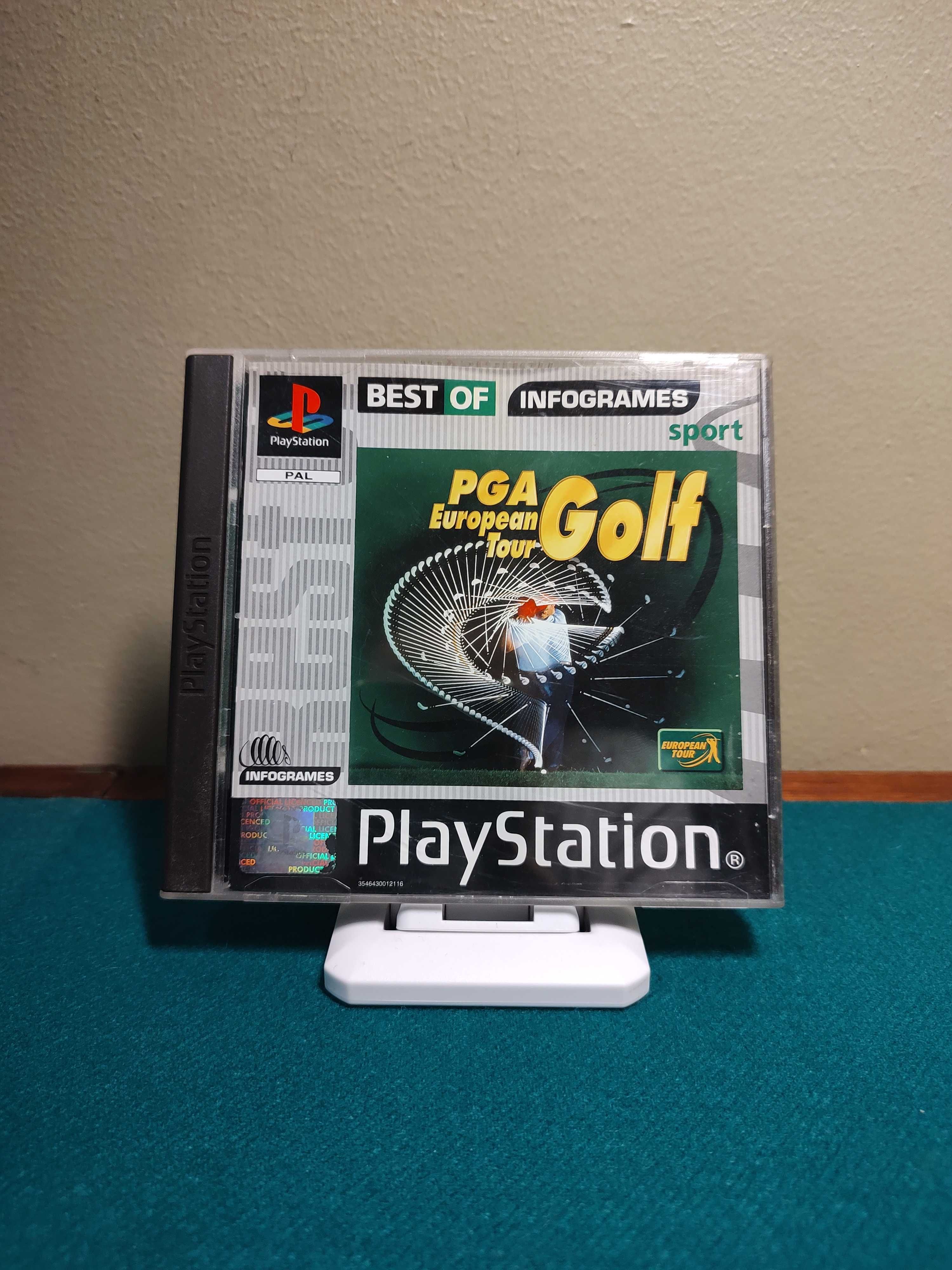 Jogo Playstation 1 PGA European Tour Golf