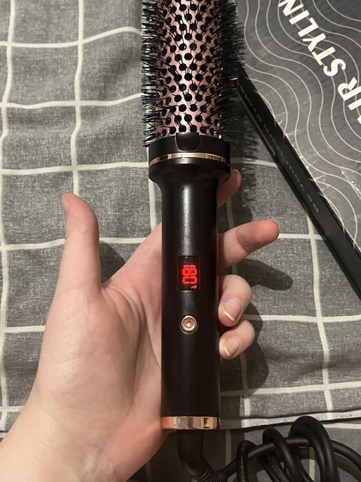 термо браш, горячий браш, плойка щетка