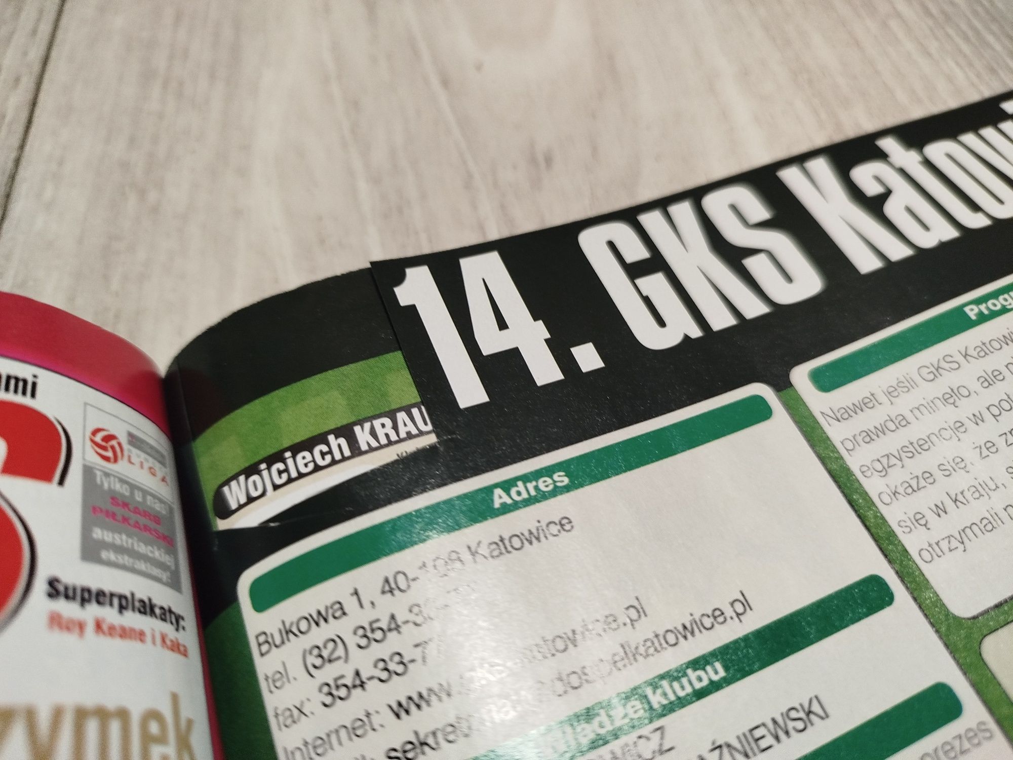 Magazyny sportowe Piłka nożna 2005- 2 szt