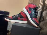 Sapatilhas Nike Air Jordan vermelhas e pretas originais