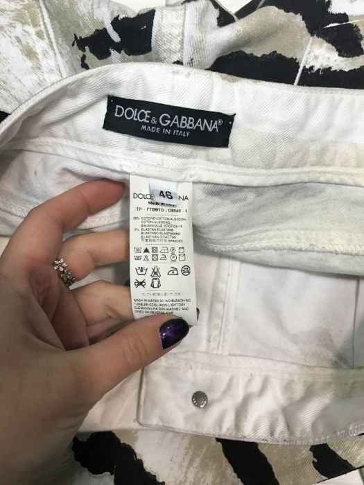 Женские джинсы от Dolce Gabbana Оригинал 46 р