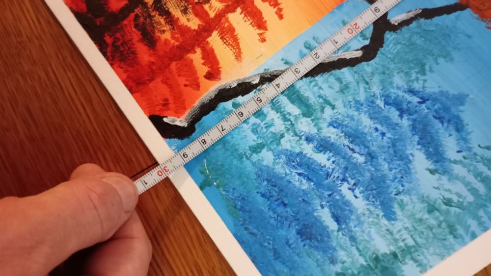 Obraz na ścianę - obrazek z drzewem