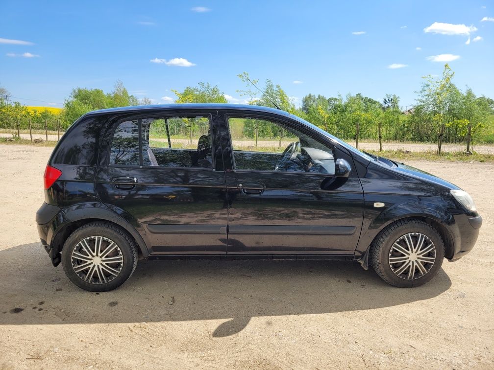 Hyundai Getz 2008r. KLIMATYZACJA, ELEKTRYKA 1,1 Benzyna