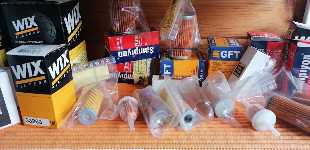 FILTROS E BOMBAS para mini tratores Japoneses