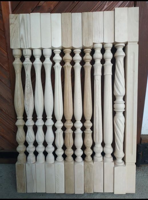 Дерев'яні перила. Сходи. Балясини .ВИРОБНИК!
