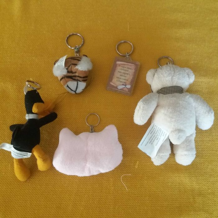 Porta-chaves peluche