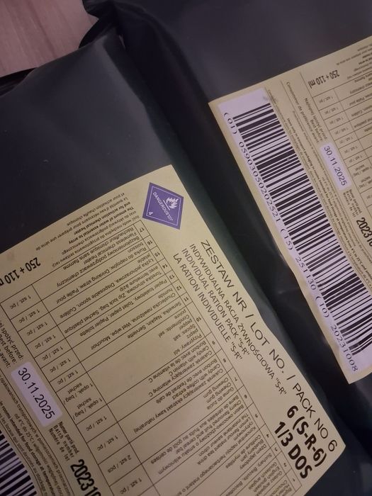 Racje żywnościowe SR4