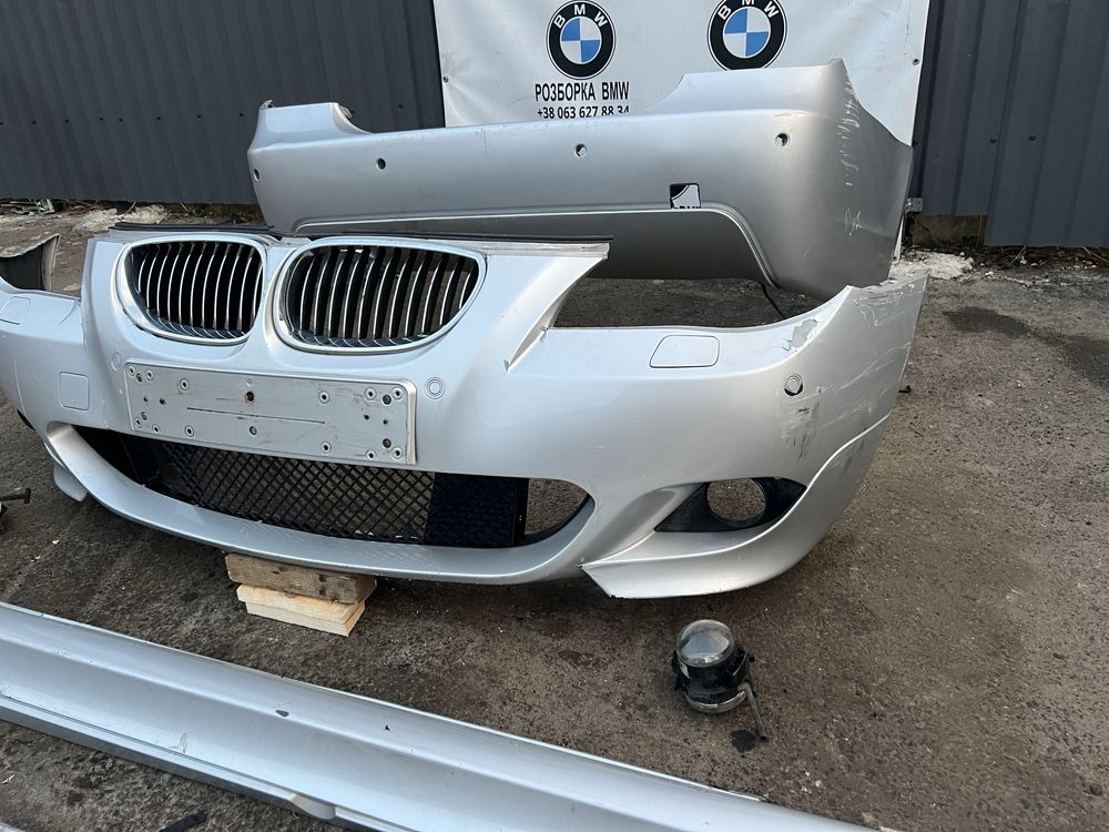 М пакет обвіс bmw e60 бмв м бампер пороги