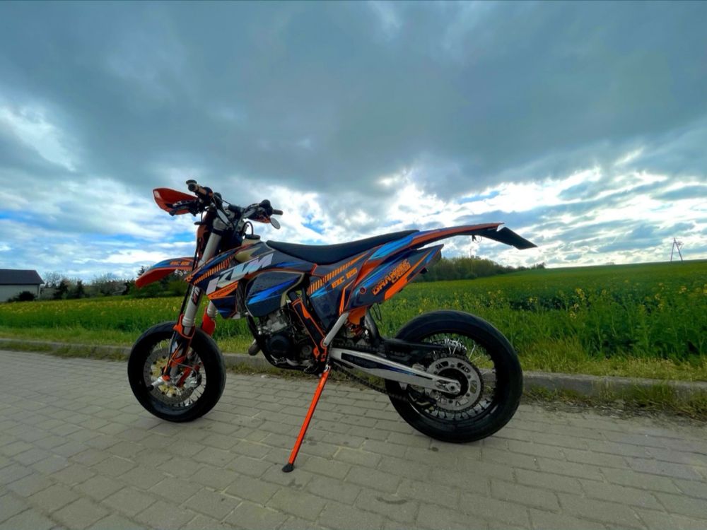 Ktm exc 125 A1/B po generalce silnika supermoto