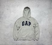 Флисовая Кофта Худи Gap С Большим Логотипом Оригинал M