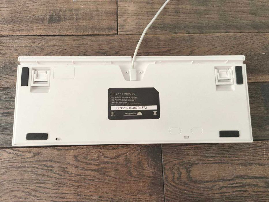 Клавіатура Dark Project KD87a White RGB провідна