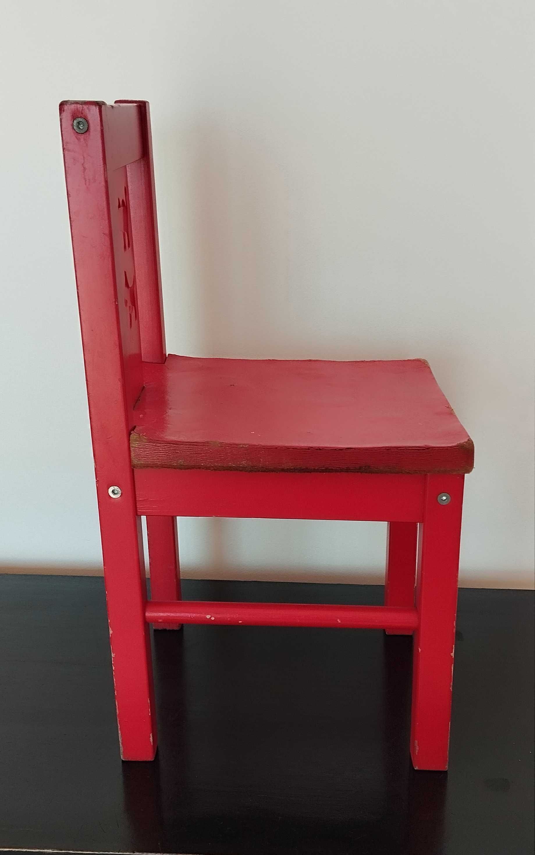 IKEA cadeirinha madeira criança brinquedo