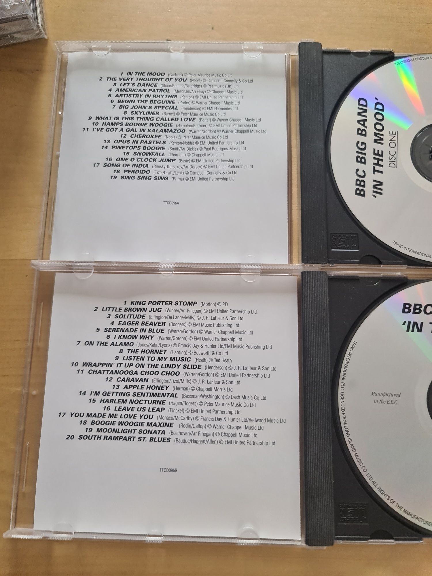 Zestaw 2 płyt CD BBC Big Band - In the Mood 2 płyty
