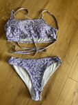 Bikini z wiazaniem roz L