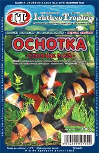 Ichthyo Trophic Pokarm Mrożony 5x100g Ochotka Czosnek Plus