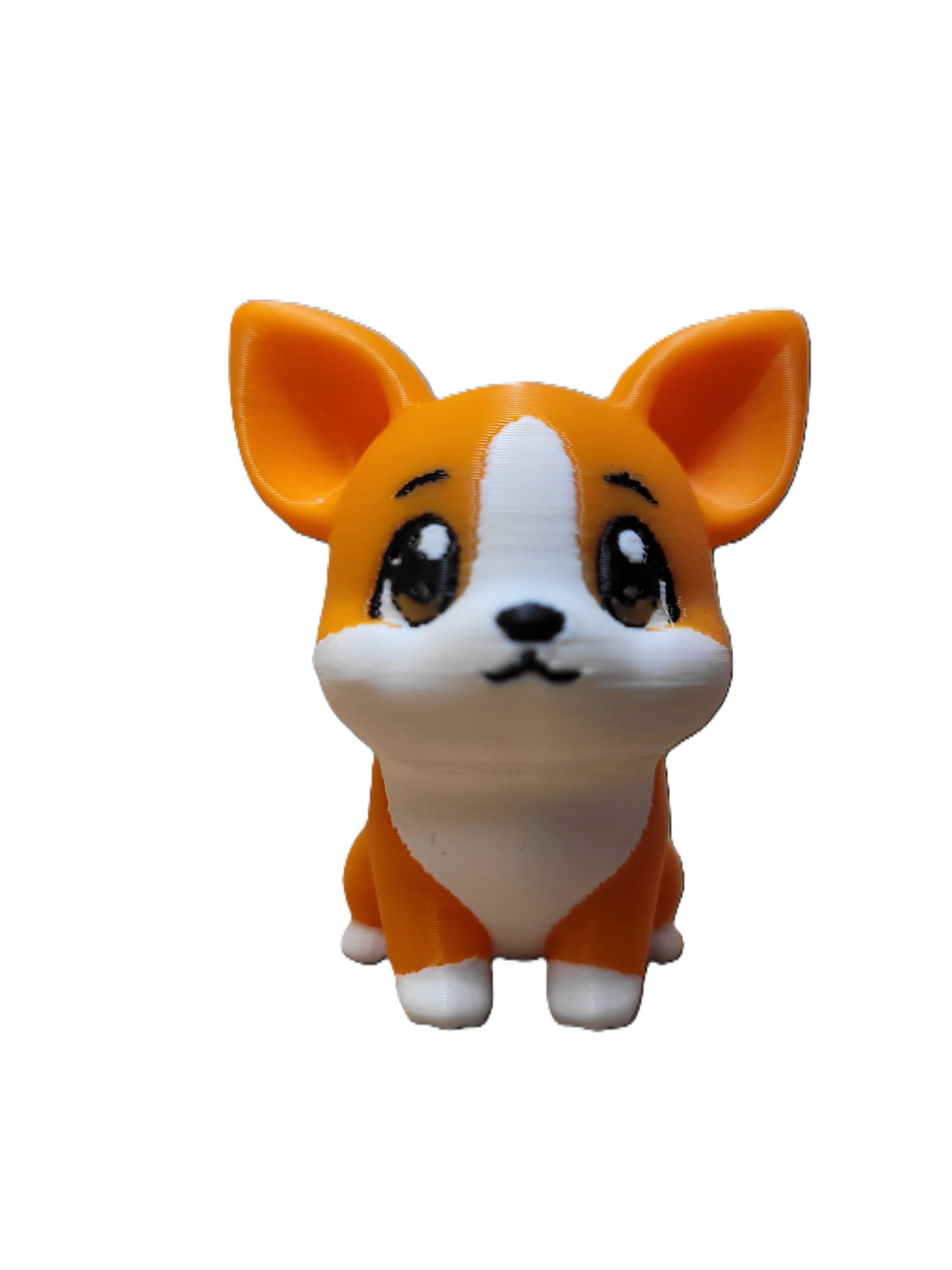 Figurka pieska  corgi