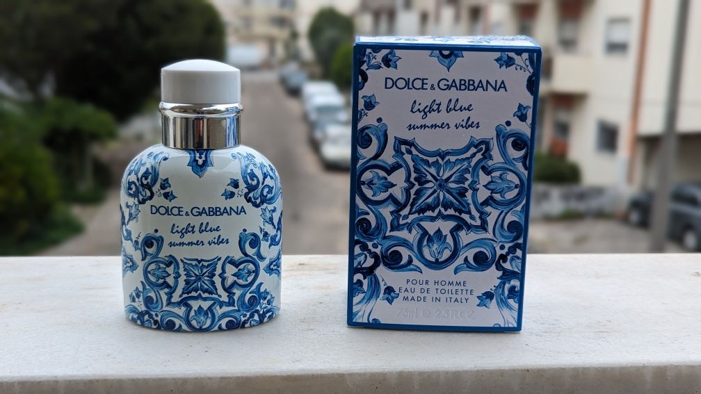 Perfume Dolce Gabbana summer vibes