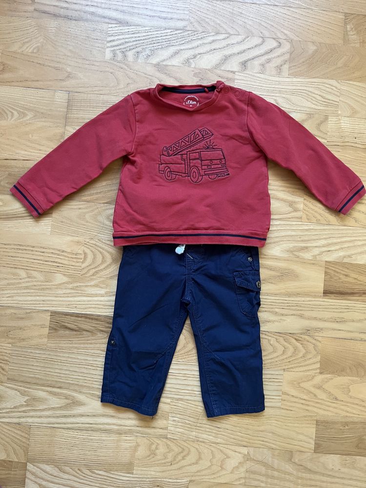 Костюм комплект штани кофта на хлопчика 9-12 місяців