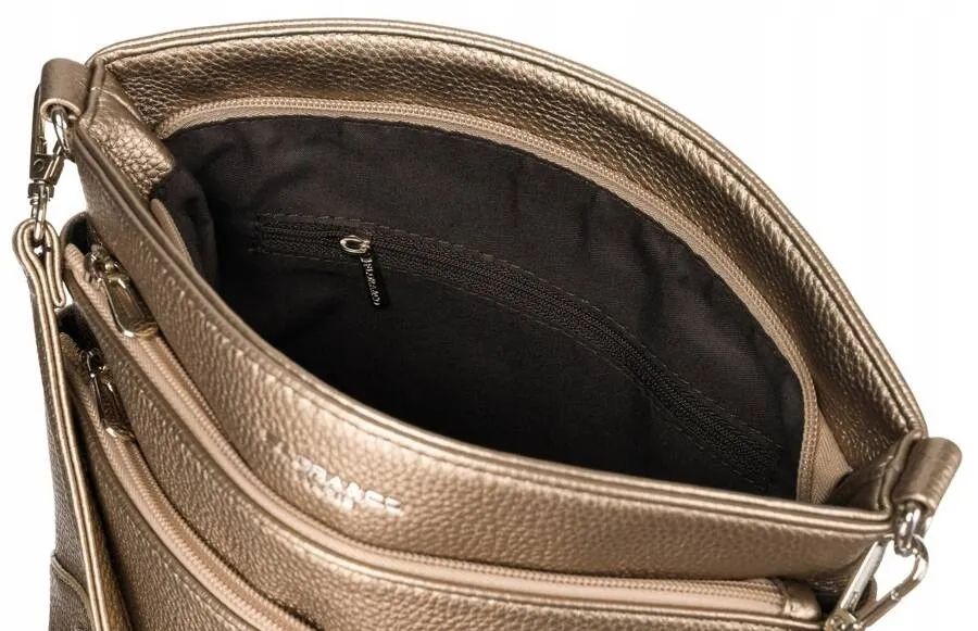 torebka damska z odpinanym paskiem i uchwytem - flora&co