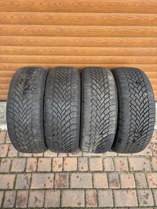 215/55/16 Continental 4 opony zimowe 8.25mm