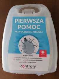 Przyrząd / pęseta do usuwania kleszczy / pierwsza pomoc