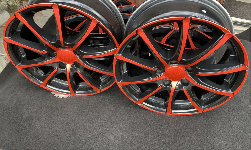 DBV R17 5/112 ET45 7.5J Volkswagen Audi MB Литі Титанові Диски 4шт