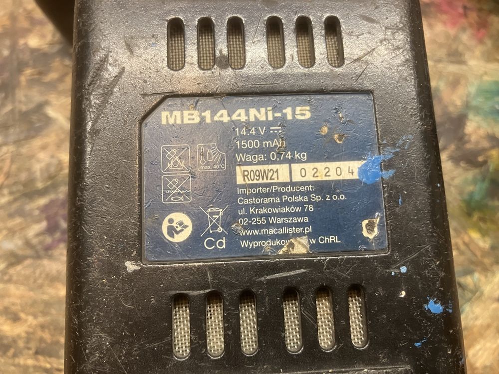 Wkrętarka mac allister 14,4 v