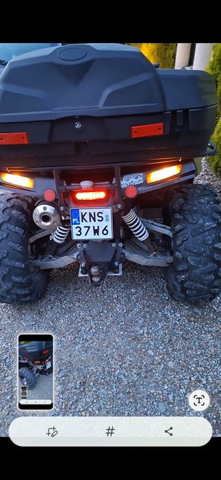 Quad  Dinli 750   4x4 zarejstrowany
