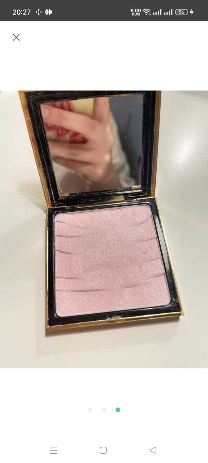 Пудра- хайлайтер YSL palette pink celebration лимитка оригинал
