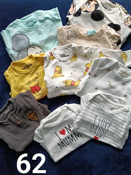 Zestaw ubranek 70szt. rozm. 56+62