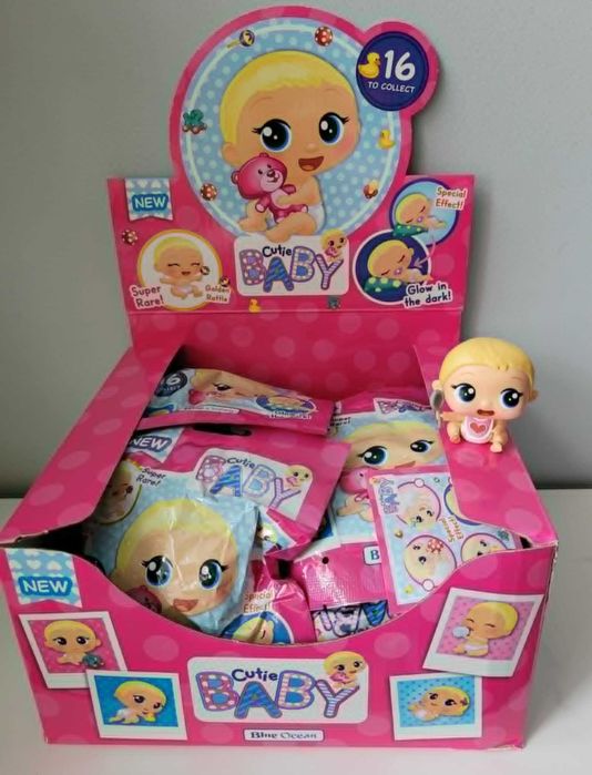 Nowość 10 X zestaw Cutie BABY saszetka 10 szt słodki niemowlak figurki