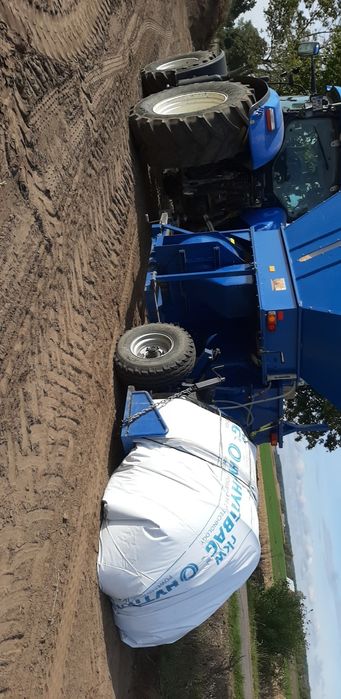 Mielenie kukurydzy i zbóż  w rękaw