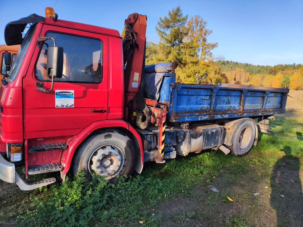 Scania wywrotka z hds