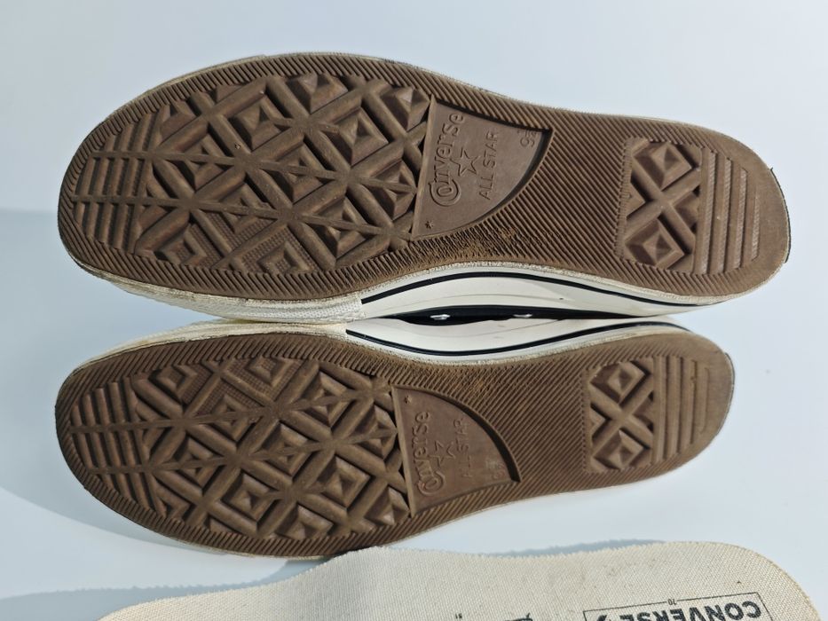 Конверс converse chuck 70 черные высокие оригинал 43 БУ-состояние 4.5/