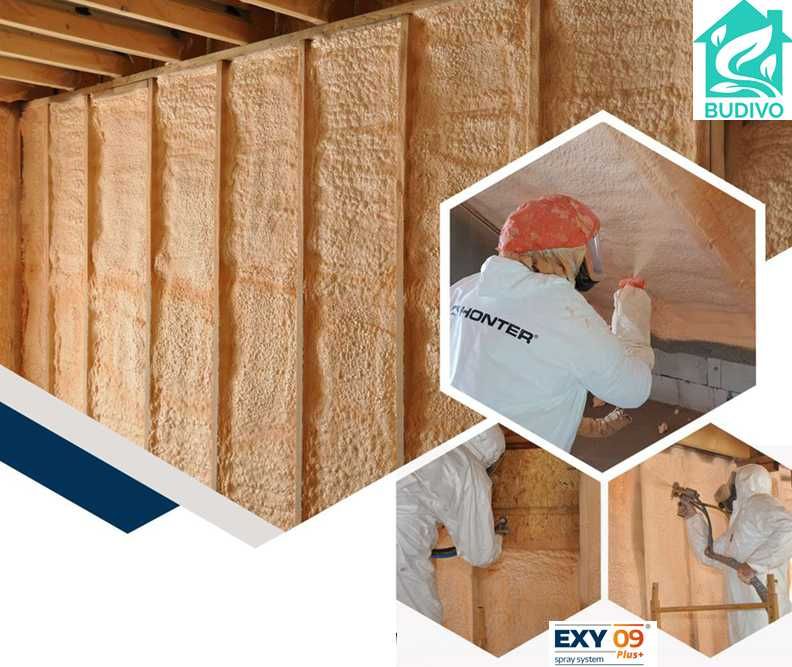 Ocieplanie poddasza pianą PUR | Izolacja dachu, ocieplenie pianką PUR