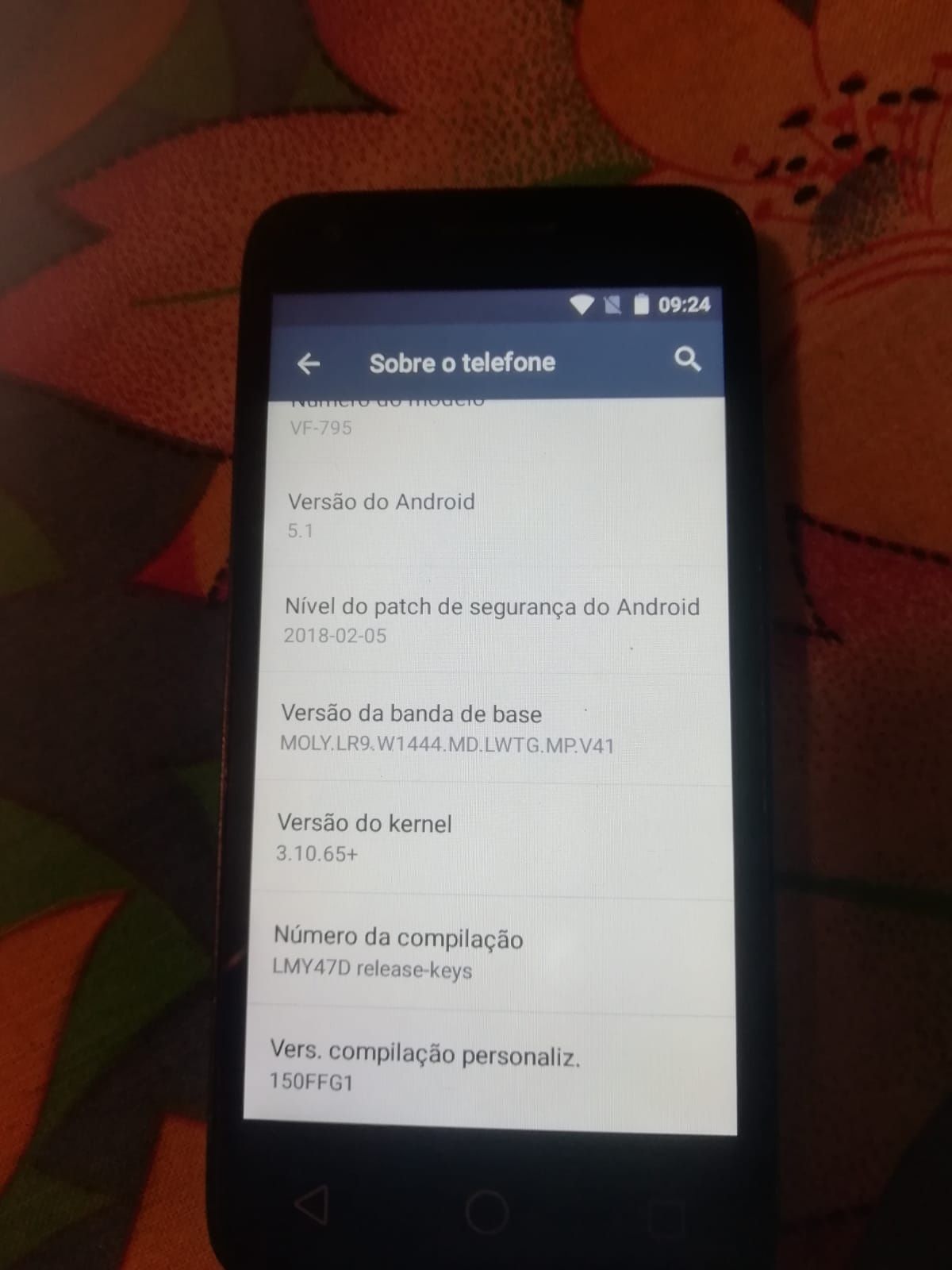 Celular Vodafone VF-795