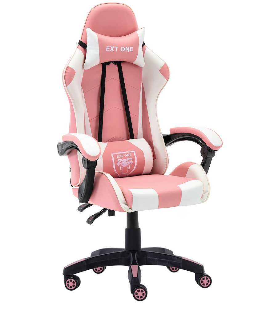 Krzesło do komputera Gamingowe dla gracza Extreme Ext One Pink