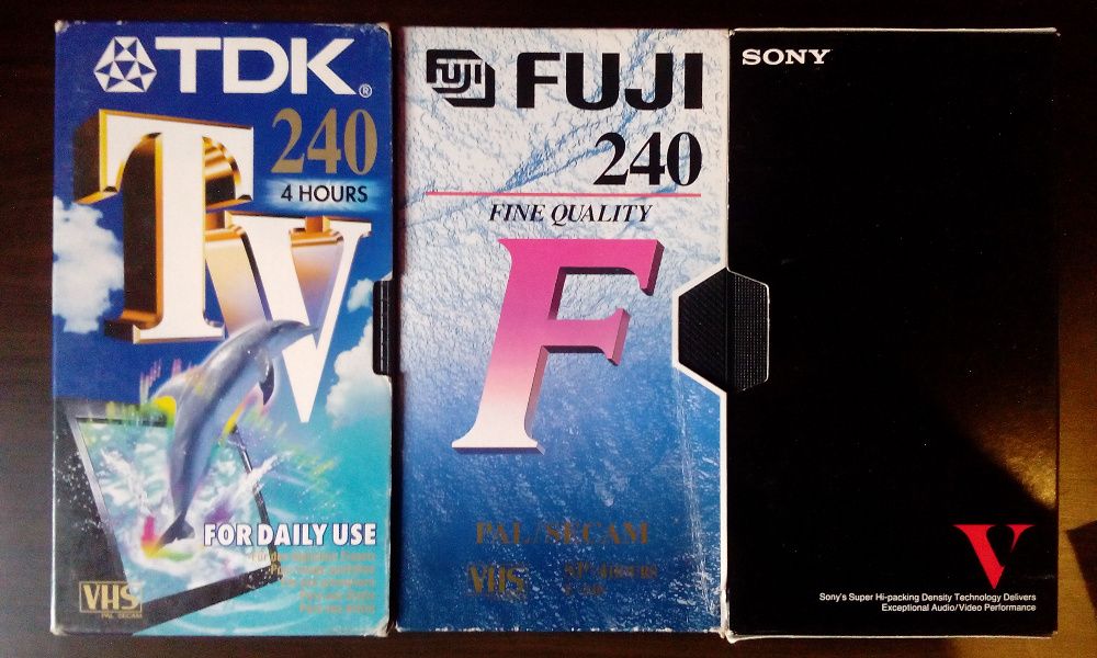 22 Cassetes VHS Sony TDK IMC Fuji Panasonic Maxell