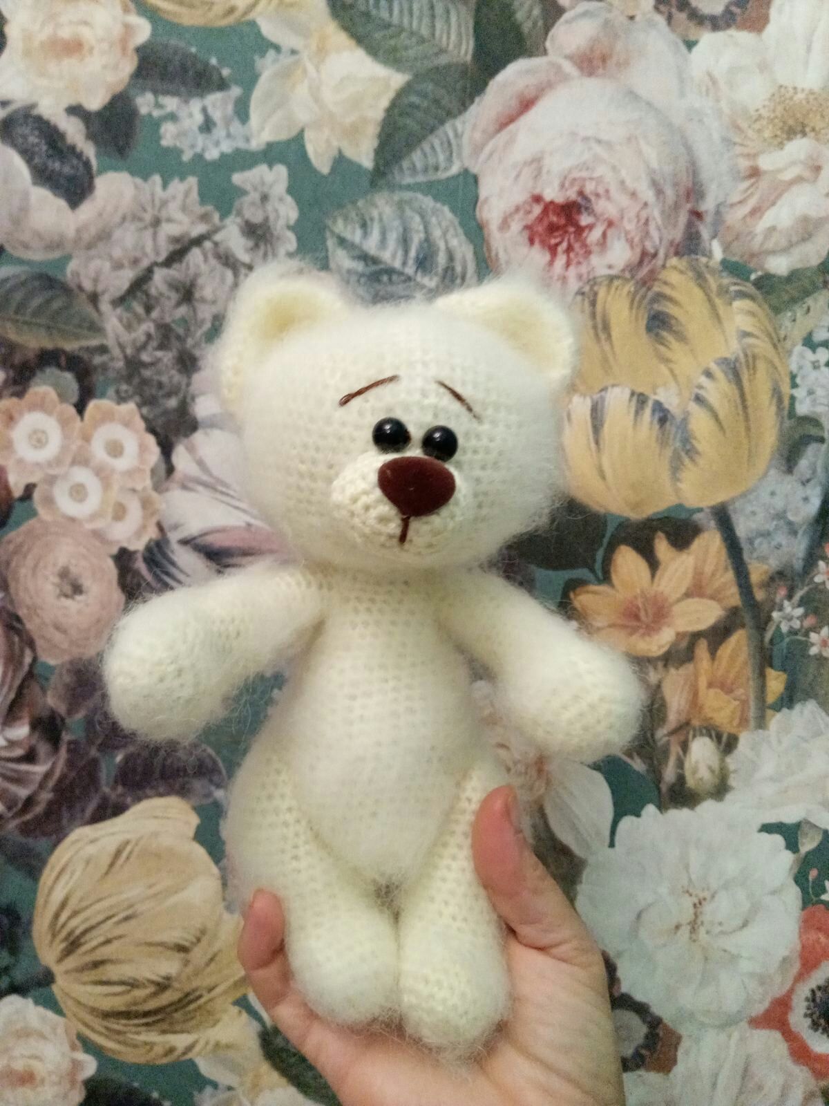 Медвежонок подарок игрушка ручная работа hand made