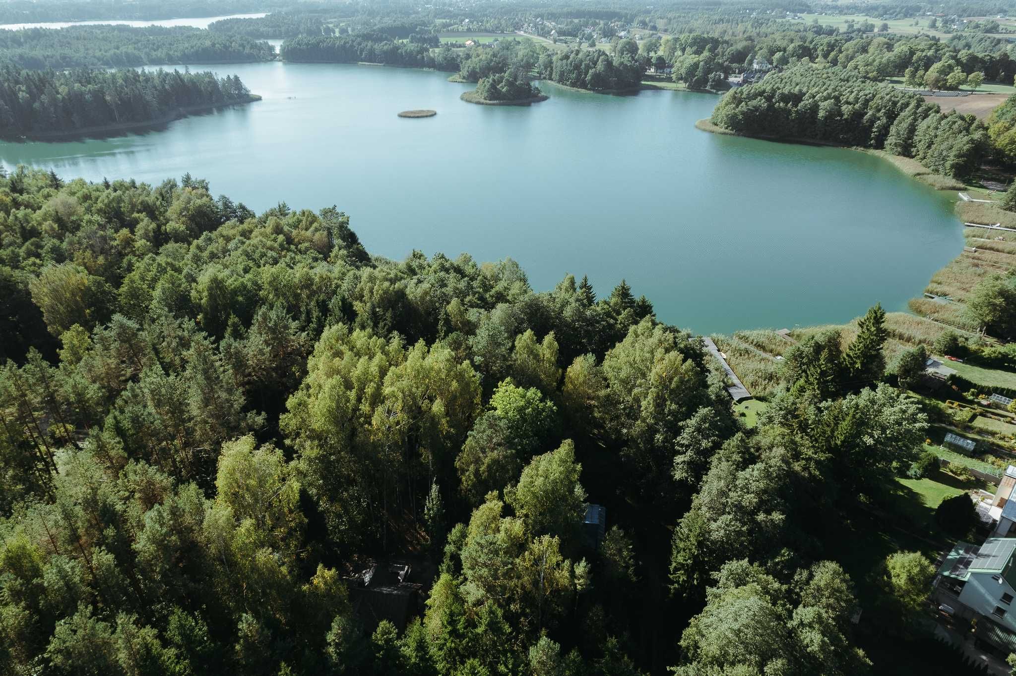 Dom Suwalszczyzna | domek nad jeziorem pomost sauna jacuzzi wakacje