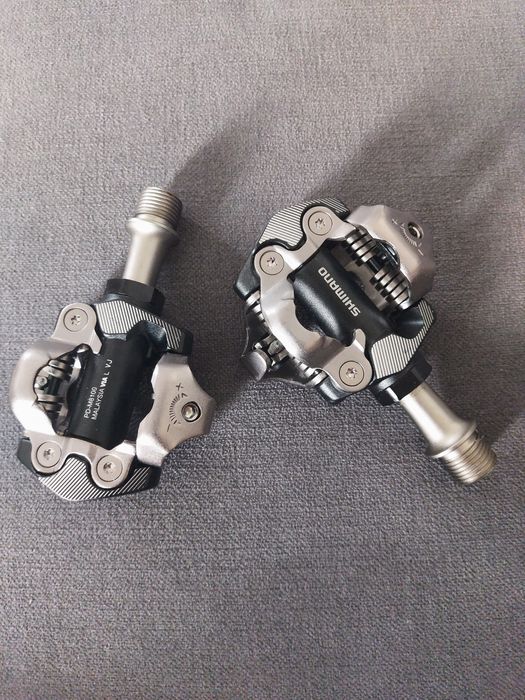 Pedały zatrzaskowe do roweru MTB XC Shimano SPD Deore XT metalowe bike