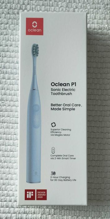Szczoteczka soniczna OCLEAN P1 blue z trzema trybami pracy