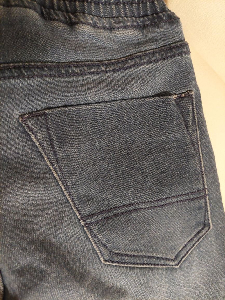 Spodnie jeans z lycrą jogery roz. 146