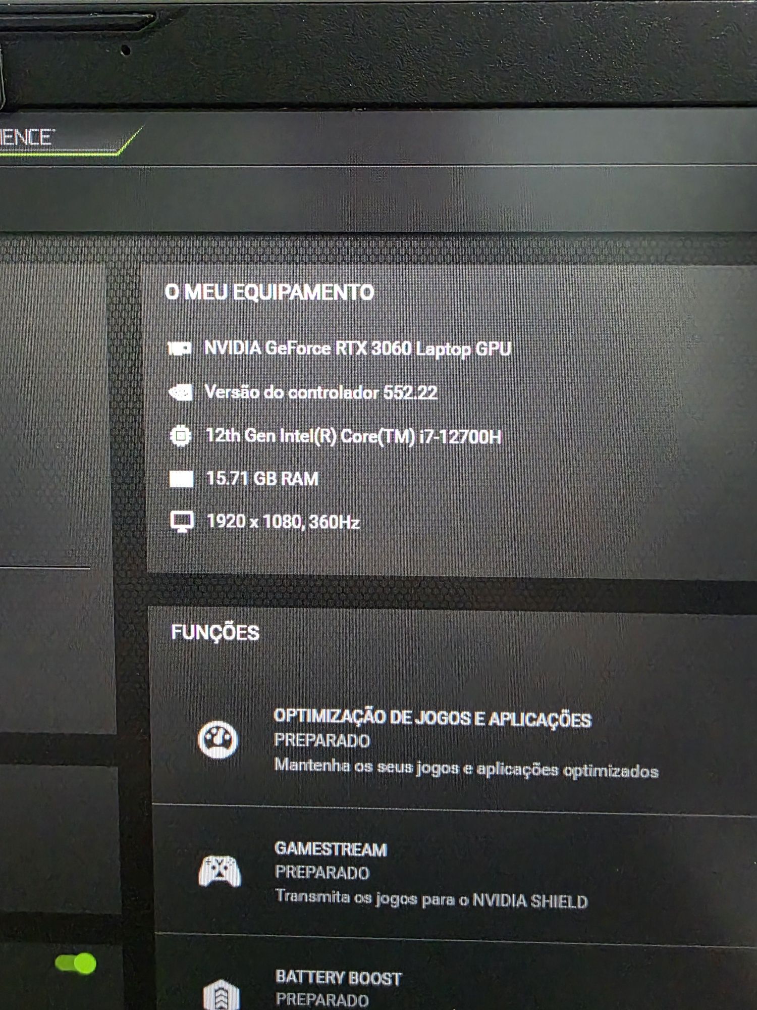 Portátil gamer MSI GL76