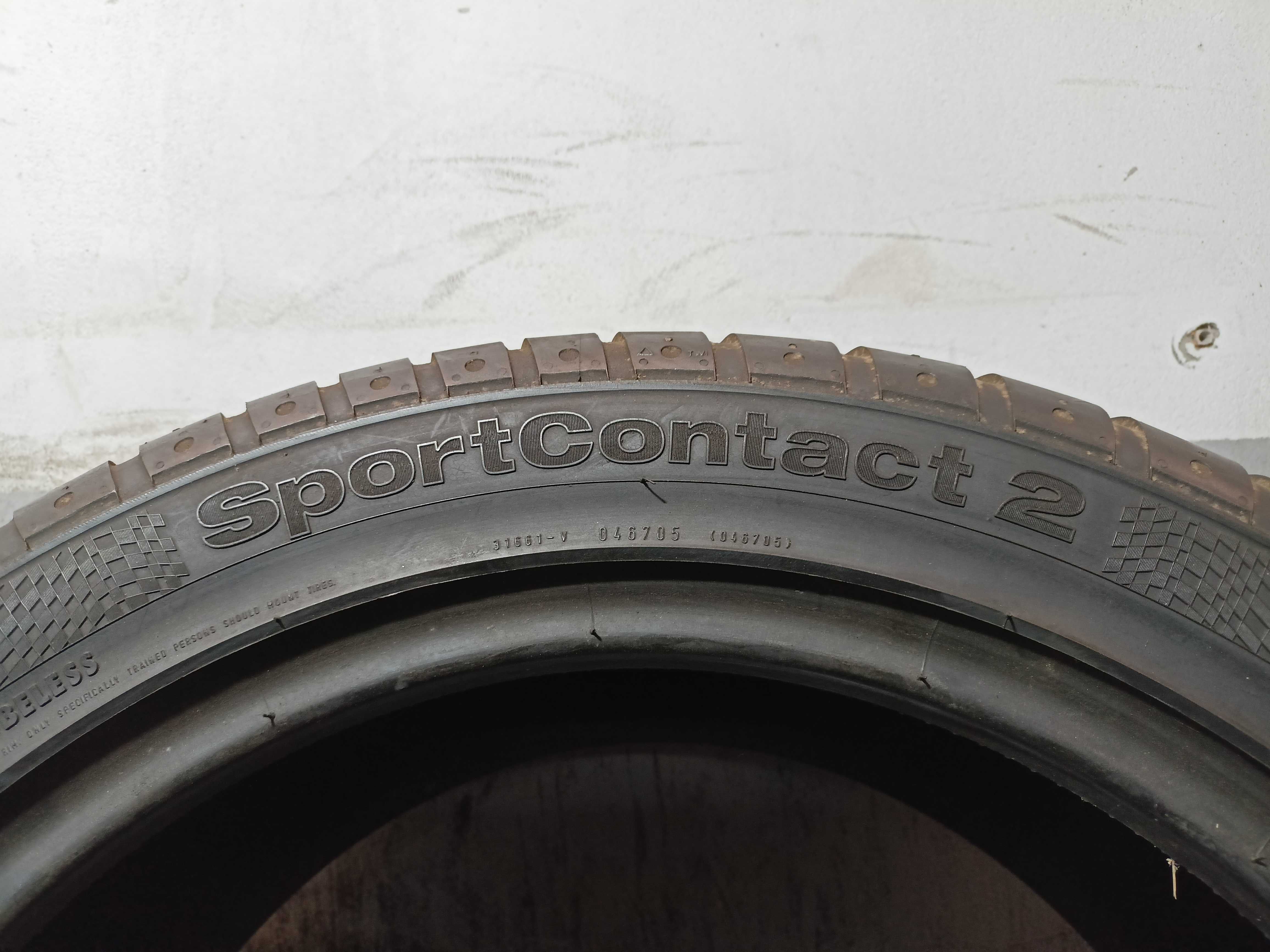 Continental SportContact 2 245/45/18 2002rok 100W 7,5mm (585)