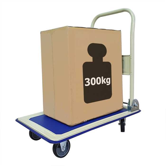Wózek platformowy transportowy 300kg PH300 - uszkodzona platforma